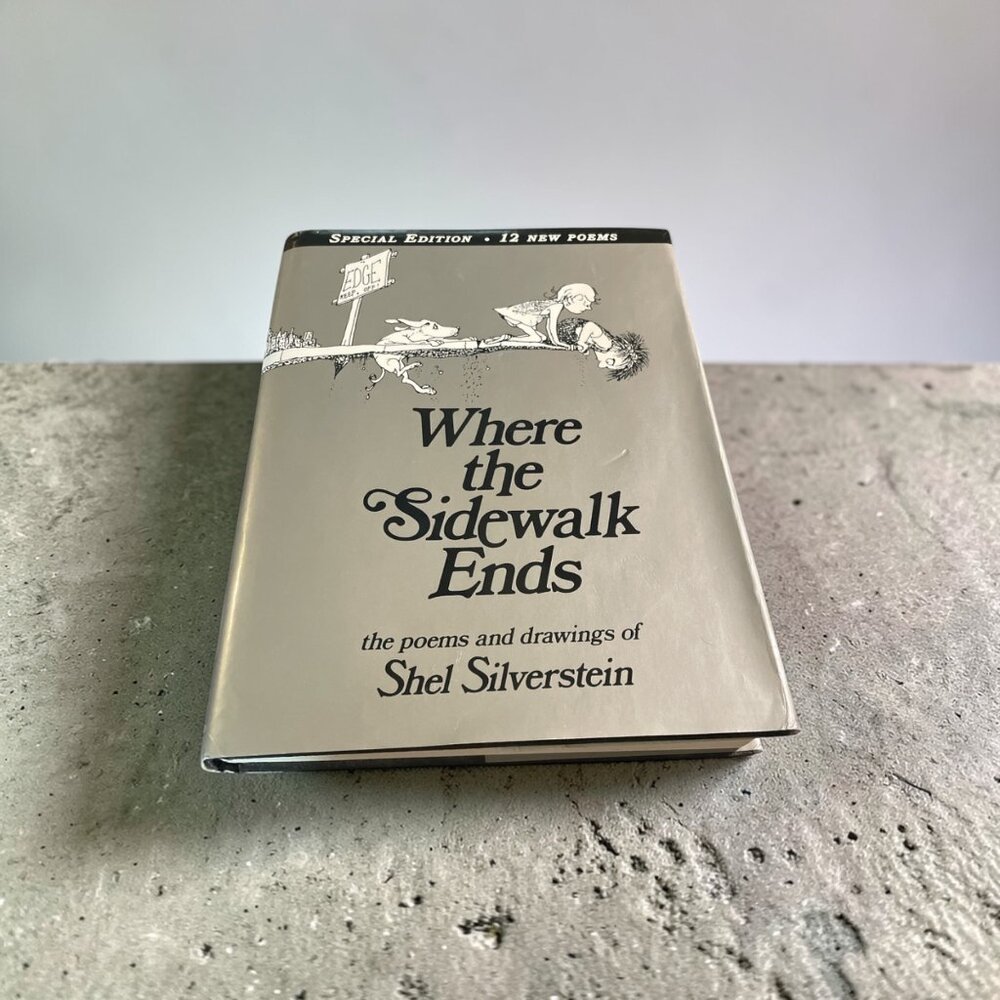 Where the Sidewalk Ends Special Edition Hardcover Shel Silverstein